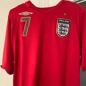 David Beckham England Jersey